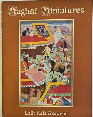 Mughal Miniatures. Text and Notes by Rai Krishnadasa/ India 1955/ Миниатюры Великих Моголов /