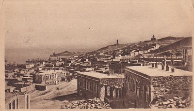 Фантастический вид города в Крыму. П-9890