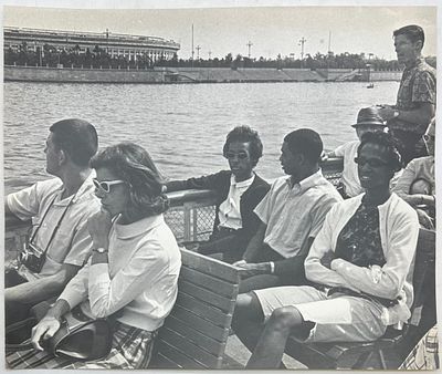 Фотография. Матч СССР-США по легкой атлетике 27-28 июля 1963г. Москва. Делегация американских 