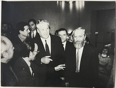 Фотография. Борис Ельцин, 80-е годы. Москва. 18х24см. нл-52