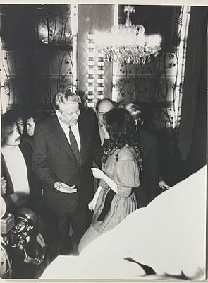 Фотография. Борис Ельцин, 90-е годы. Москва. 18х24см. нл-52