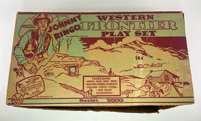 Lot 2226 - Marx Toys Rare Johnny Ringo Western Frontier Play