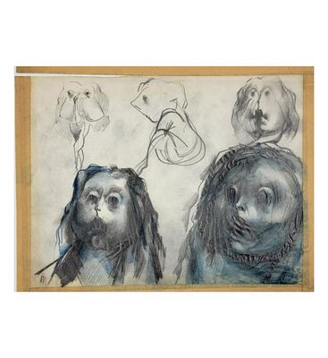 Polish-American Theodore J. Roszak 1907-1981 Pencil Drawing / Study Unsigned, 9 3/4" X 12.5" 