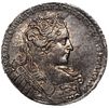 1 рубль 1731 года. Большая голова. С брошью на груди. Крест державы простой. CPRC MS61. 1 рубль Изображение - 1