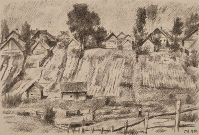 [Графика] Верейский Георгий Семёнович (1886–1962). 1934. Бумага, литография. 21&times;31 см/ 34&times;45 