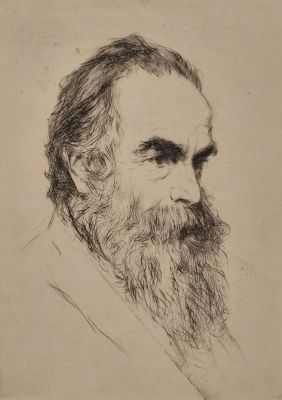 [Графика] Верейский Георгий Семёнович (1886–1962). 1938. Бумага, офорт. 19&times;13,7 см/ 44&times;31,7 см. 
