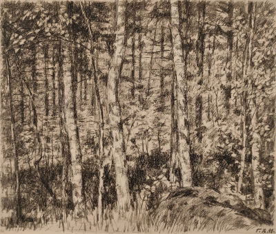 [Графика] Верейский Георгий Семёнович (1886–1962). 1948. Бумага, литография. 25&times;30 см/ 35,5&times;48 