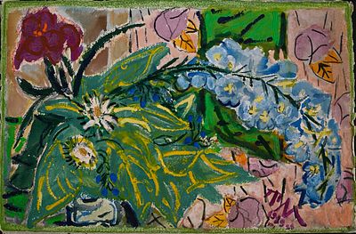 Маврина (Лебедева) Татьяна Алексеевна (1900‒1996). Натюрморт. 1989 г. Бумага, смешанная 