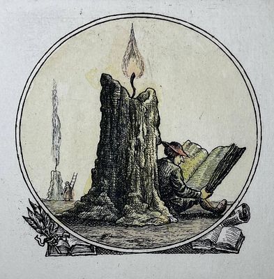 Антонов Александр Георгиевич (род. 1946). Иллюстрация к трактату Ричарда де Бери "Филобиблон" 