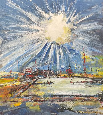 Батынков Константин Александрович (род. 1959). Иллюстрация для журнала "Эксперт" (2000-е). 