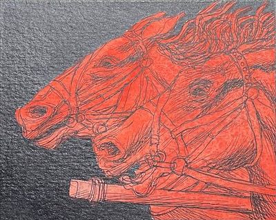 Верхоланцев Михаил Михайлович (род. 1937). Иллюстрация для собрания сочинений И. Бунина (М.: 