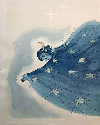 Брюханов Дмитрий Афанасьевич (1915‒1992). Иллюстрация к книге С. И. Дорохова "Если ты на Севере 