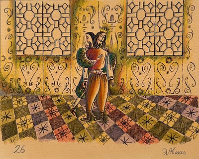 Авакян Эльвира Викторовна (род. 1947). Составной лот: два оригинал-макета к диафильму по 