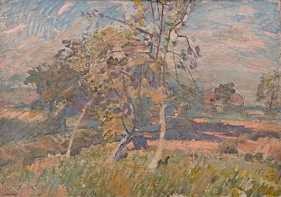 Коровин Ювеналий Дмитриевич (1914—1991). Летний день. 1964. Холст на картоне, масло. 49&times;69,5 