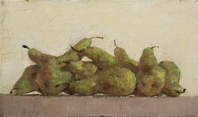 Агроскин Семён Евгеньевич (род. 1961). Груши. 2019. Холст, масло. 40&times;60 см.