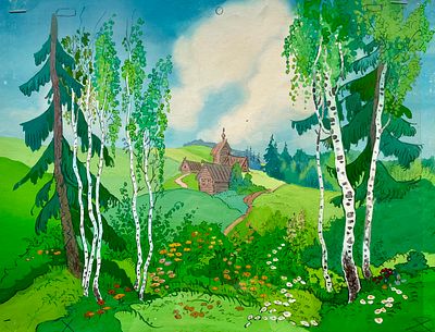 Иванов-Вано Иван Петрович (1900—1987) и Мильчин Лев Исаакович (1920—1987). 
Фон из мультфильма 