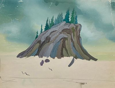 Иванов-Вано Иван Петрович (1900—1987) и Мильчин Лев Исаакович (1920—1987). 
Фон к мультфильму 