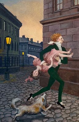 Архипова Анастасия Ивановна (род. 1955). Иллюстрация к сказке Ю. Олеши &laquo;Три Толстяка&raquo; из 