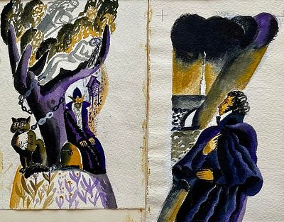 Александрова Елизавета Николаевна (1930—2020). Иллюстрации к сборнику А. С. Пушкина &laquo;Поэмы&raquo;. 