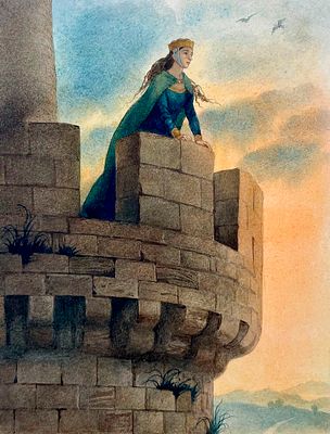 Архипова Анастасия Ивановна (род. 1955). Иллюстрация к сказке С. Прокофьевой &laquo;Король Артур&raquo; 