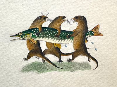 Багин Пётр Иванович (род. 1938). Иллюстрация к книге Л. Асанова &laquo;Новая новость или приключения 