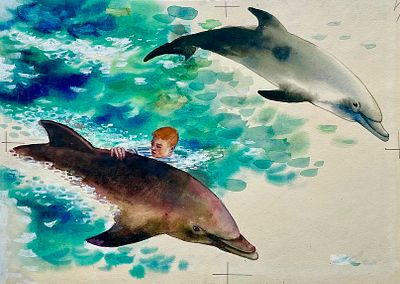 Белышев Вениамин Алексеевич (1917—1979). &laquo;Июль&raquo;. Иллюстрация к календарю &laquo;Звездочка&raquo; (М.: Малыш 