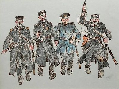 Бескаравайный Владимир Митрофанович (1930—1997). Левая часть разворота книги Л. Дьяконова 