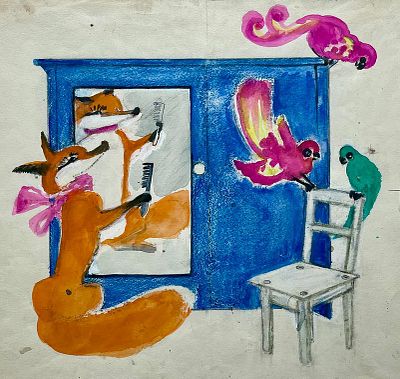 Богаевская Ольга Борисовна (1915—2000). Иллюстрации к книге Н. Поляковой &laquo;Детский сад для 