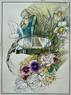 Бойко Галина Николаевна (1936—2006) и Шалито Игорь Наумович (1932—2017). &laquo;Цветочные часы&raquo;. 