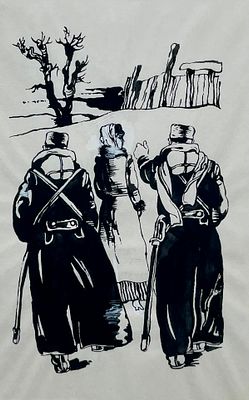 Борисов Павел Александрович (род. 1944). Иллюстрация к книге В. А. Морозовой «Всероссийский 