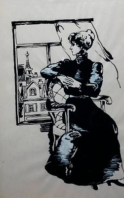 Борисов Павел Александрович (род. 1944). Иллюстрация к книге В. А. Морозовой «Всероссийский 