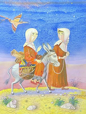 Власов Василий Николаевич (род. 1953). Иллюстрация к книге Р. Хуснутдинова «Лягушка, которая 