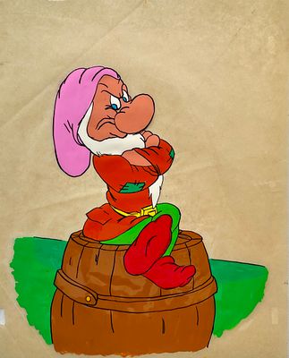 [Топ-лот] Н/Х. Ворчун. Фаза движения из мультфильма &laquo;Белоснежка и семь гномов&raquo; (М.: 