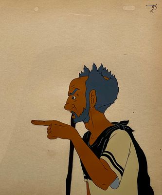 Олейников Игорь Юльевич (род. 1953). Иона. Фаза движения из мультфильма &laquo;Ветхий Завет : Библия 