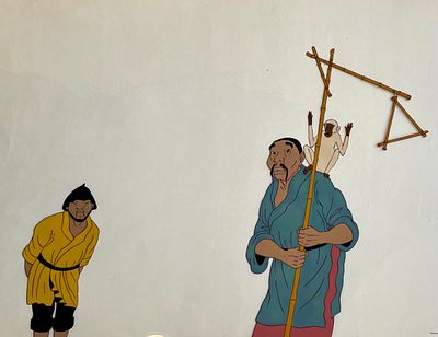 Олейников Игорь Юльевич (род. 1953). Фаза движения из мультфильма &laquo;Волшебная кисточка&raquo; (М.: 