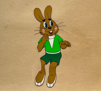 Русаков Светозар Кузьмич (1923 – 2006). Фаза движения из мультфильма &laquo;Ну, погоди!&raquo; (М.: 