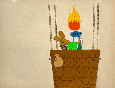 Русаков Светозар Кузьмич (1923 – 2006). Фаза движения из 17-го выпуска мультфильма &laquo;Ну 