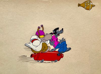 Русаков Светозар Кузьмич (1923 – 2006). Фаза движения из 18-го выпуска мультфильма &laquo;Ну 