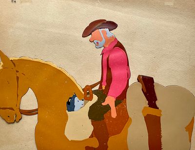 Колюшева Татьяна Васильевна (род. 1937). 
Фаза движения из мультфильма &laquo;Чинк&raquo; (М.: 