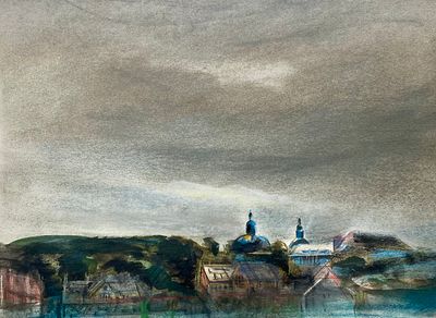 [Раритет] Столяров Ремир Александрович (род. 1926-2021). Иллюстрация к диафильму &laquo;Об Иоганне 