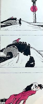 Саркисян Перч Ашотович (1922 – 1970). Кадры к мультфильму &laquo;Кузнец-колдун&raquo; (М.: Союзмультфильм 