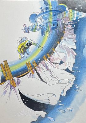 Бойко Галина Николаевна (1936—2006). Иллюстрация к альманаху &laquo;Эврика-88&raquo; (М.: Молодая Гвардия 