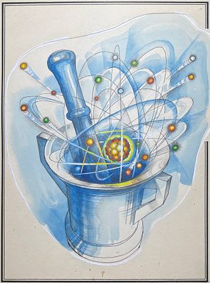 Бойко Галина Николаевна (1936—2006). Иллюстрация к альманаху &laquo;Эврика&raquo; (М.: Молодая Гвардия). 