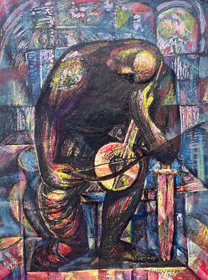 Дзиов Батраз Гибцоевич (1942—2013). Иллюстрация к книге У. Шанаева &laquo;Предания старины. 