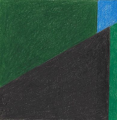 Андреенков Владимир Емельянович (род. 1930). Серия 9. 1996. Бумага, масляная пастель. Размер 