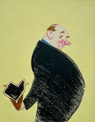 Давыдов Анатолий Захарович (1923—2009). Иллюстрация к книге стихов В. Иванова 