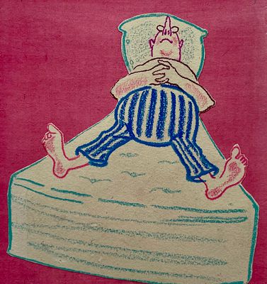 Давыдов Анатолий Захарович (1923—2009). Иллюстрация к книге стихов В. Иванова 