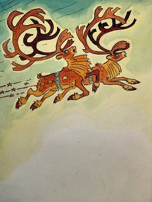 Брюханов Дмитрий Афанасьевич (1915–1992). Иллюстрация к книге С. И. Дорохова &laquo;Если ты на Севере 