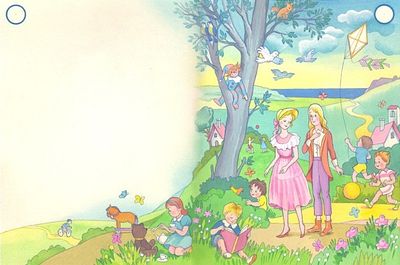 Запесочная Елена Алексеевна. Иллюстрация к книге &laquo;Песенки. Стихи. Считалки. Пересказала с 