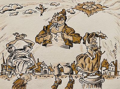 Городецкий Михаил Александрович (род. 1977). Иллюстрация из журнала &laquo;Чиж и Ёж&raquo; (СПб.: Чиж и 